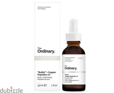 The ordinary buffet + copper peptides 1