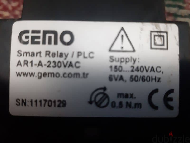 للبيع Smart Relay/PLC GEMO. 1