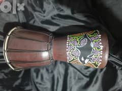 original african handmade drum 0