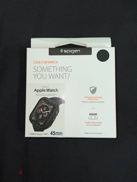Spigen Rugged for Apple Watch S7 (45mm)/S6/SE/S5/S4 44mm  جراب سبيايجن 6