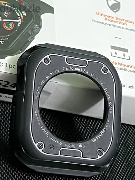 Spigen Rugged for Apple Watch S7 (45mm)/S6/SE/S5/S4 44mm  جراب سبيايجن 18