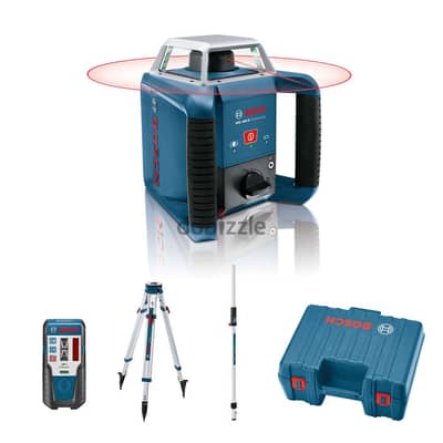 Bosch GRL 400 H +bosch BT 170 HD+bosch  WM4 +Bosch GR240 بوش ليزر دوار