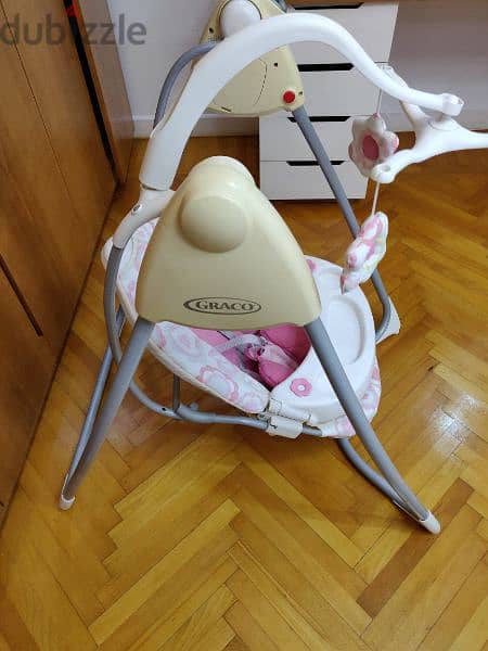 Graco electric baby swing 1