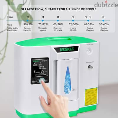 مولد اوكسجين DEDAKJ Oxygen Concentrator