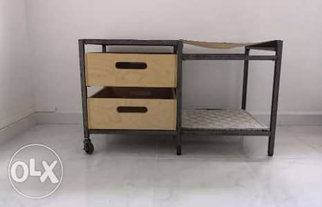 مقعد مع ادراج تخزين مع جزامة الهيكل ايكيا معدن مع خشب بتولا ikea