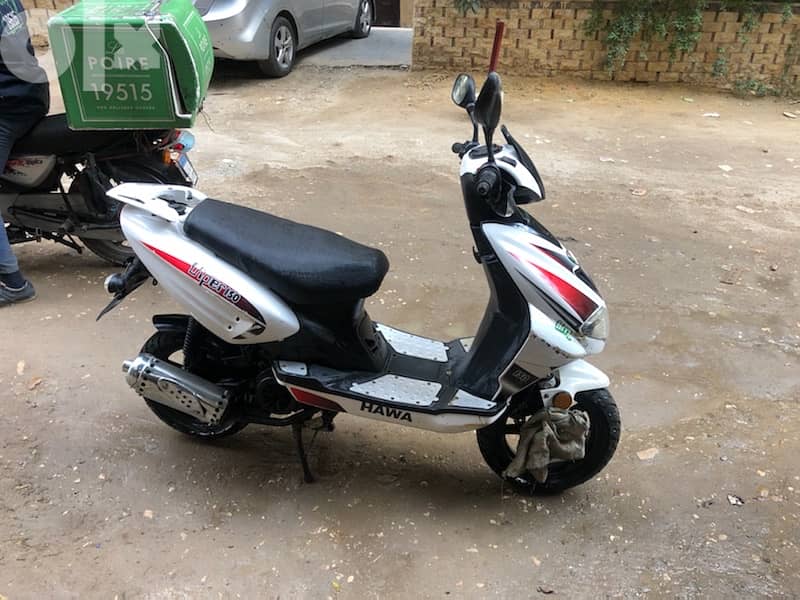 سكوتر  scooter حوا بنلي كسر زيرو ٩٠٠٠ك فقط مرفوع اكتر من خمس سنين 1