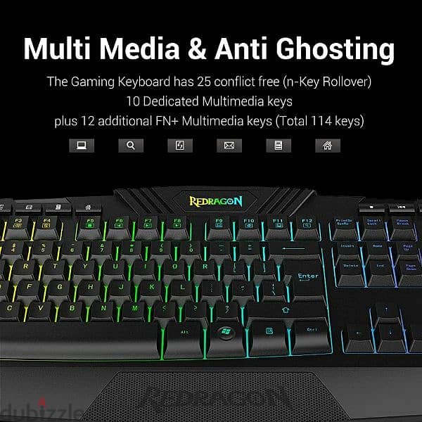 Redragon K503 RGB Gaming keyboard 6