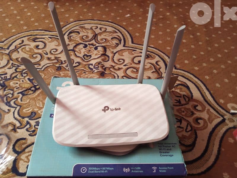 TP-Link Archer C50 - AC1200 Wireless Dual Band 
Router/Access Point 0