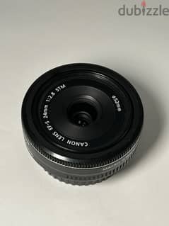 Canon 24mm f/2.8 EF-S STM Pancake Lens عدسة كانون ٢٤