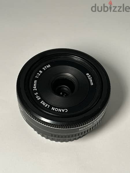 Canon 24mm f/2.8 EF-S STM Pancake Lens عدسة كانون ٢٤ 0
