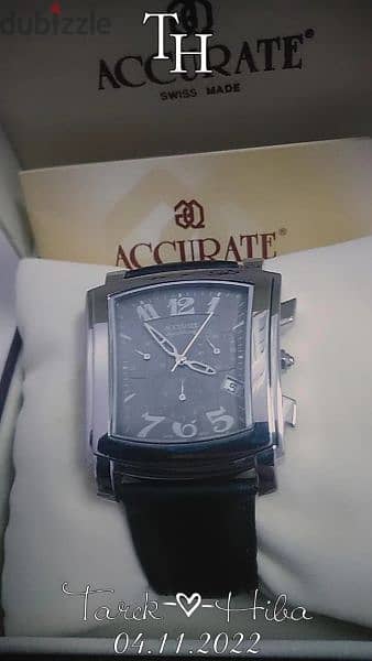 Accurate Quartz watch ساعة أكيوريت