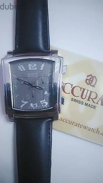 Accurate Quartz watch ساعة أكيوريت 1