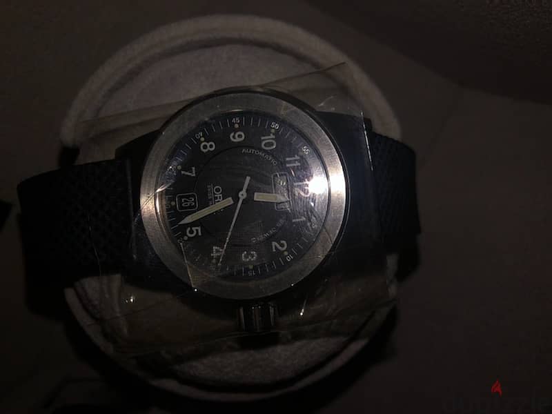 slightly used as new Oris big crown day date 5