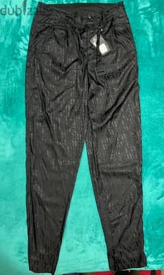 EMPORIO ARMANI trouser with built in belt with half price