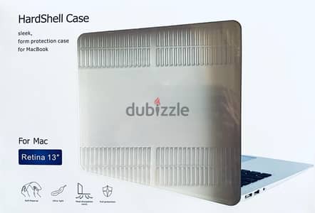 Hardshell Clear Case | Macbook Air 13-inch