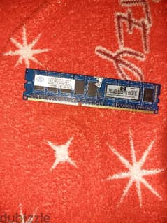 رام DDR3 2G 10600E استعمال خفيف جدا اسبوع واحد تحت تجربة