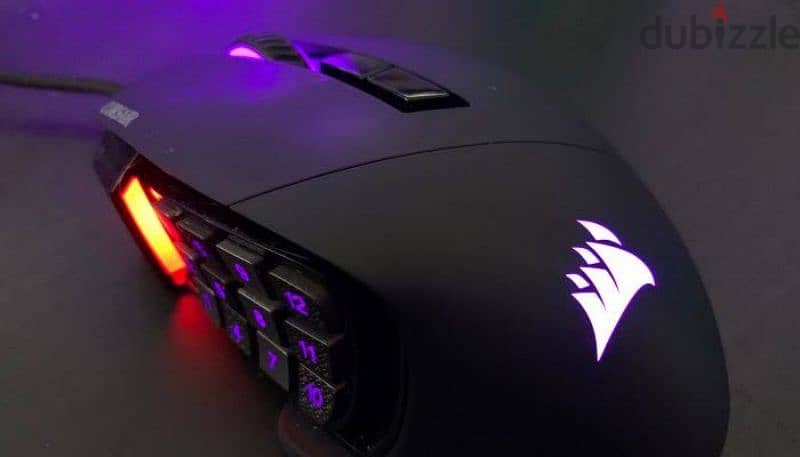 ماوس كورسير corsair scimitar mmo gaming mouse 3