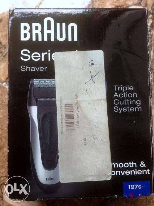 ماكينة حلاقة براون موديل Braun Series 1 197S اوريجينال وارد السعودية 3