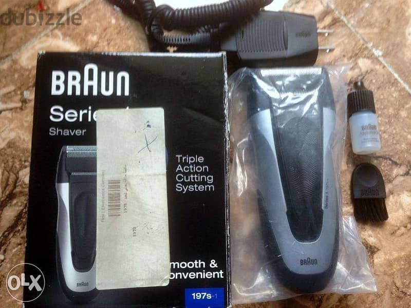 ماكينة حلاقة براون موديل Braun Series 1 197S اوريجينال وارد السعودية 4