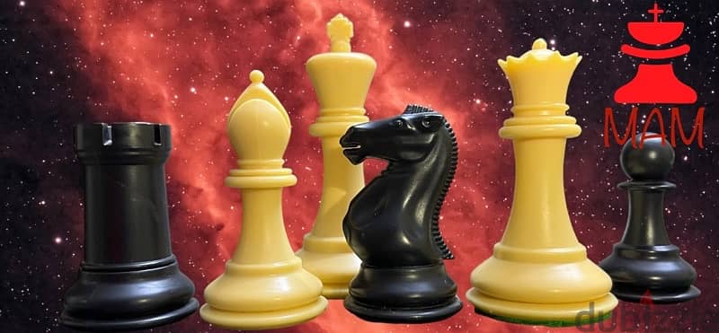 Staunton American chess pieces شطرنج ستانتون 0
