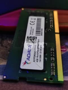Adata RAM DDR4 4GB 3200 للبيع 0
