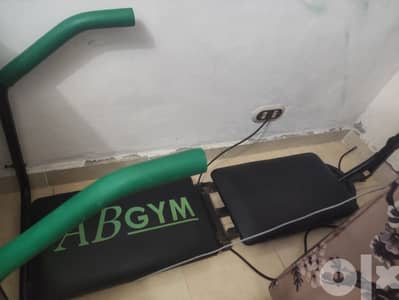 الجهاز المعجزة اب جيم ab gym لتنحيف البطن وشد القدمين وعلاج آلام الظهر