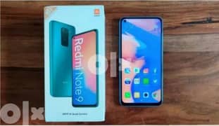 Redmi note 9 رام 4 مساحة 128 0