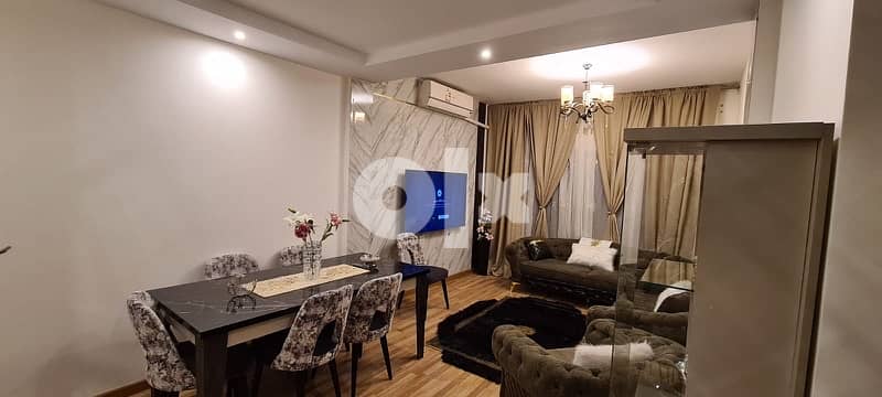 شقة مفروشة للايجار بكمبوند ذا ادرس بالشيخ زايد furnished the address z 4