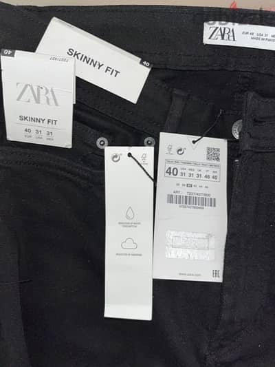 new zara jeans skinny fit بنطلون زارا جديد سكيني فيت