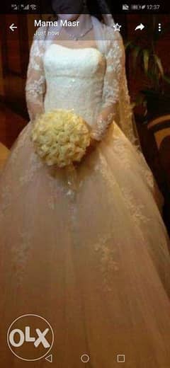 فستان زفاف راقي 0