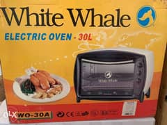 white whale electric oven فرن 0