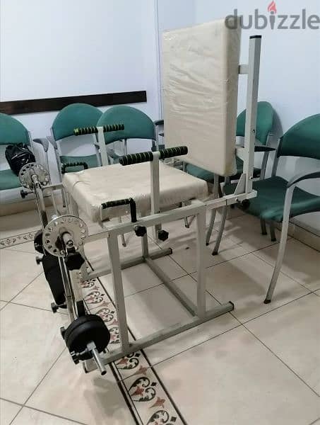 كرسي تمرينات العضله الرباعية quadriceps table, chair 3