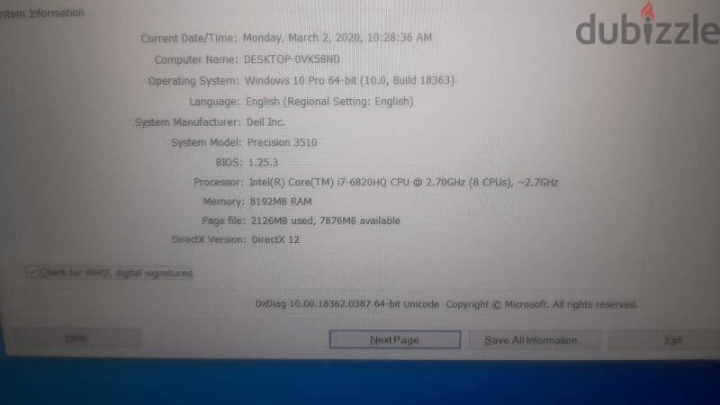 dell 3510 4