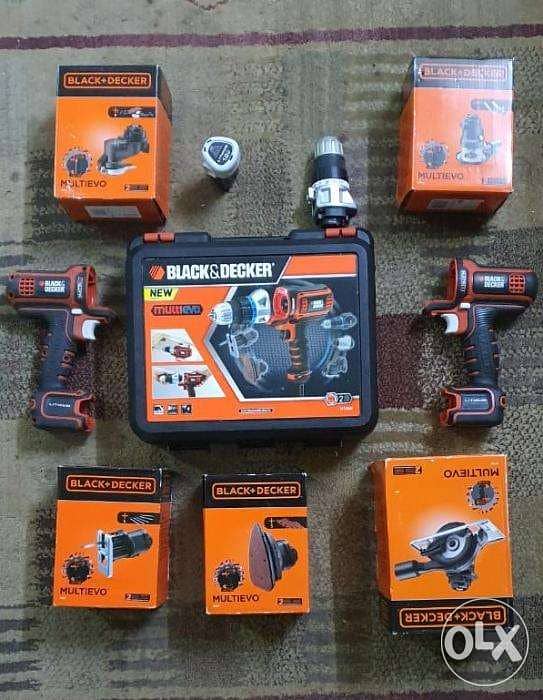 ورشة متكامله في جهاز واحد Black decker 6