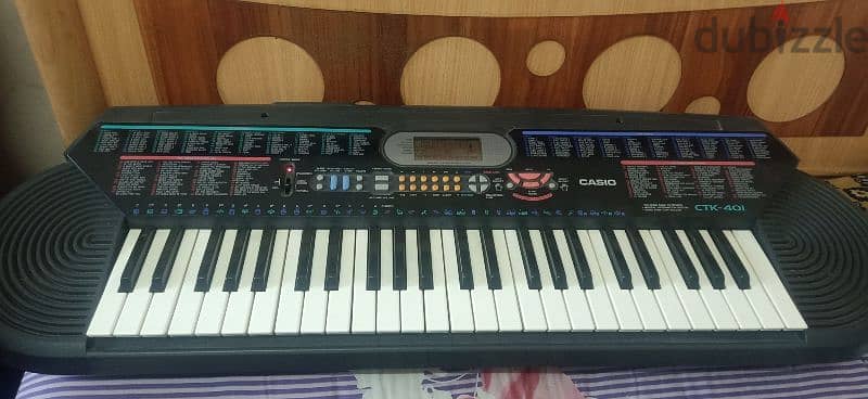 اورج كاسيو Casio ctk-401 به إيقاع شرقى 0