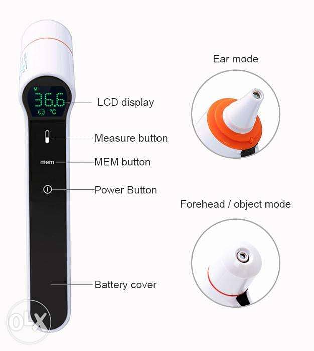 Pangao High accuracy noncontact forehead Infrared Digital Basal Thermo 5