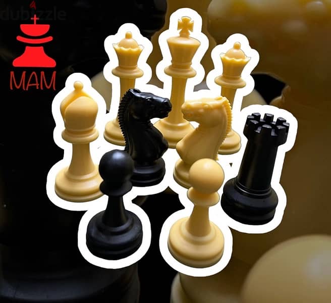 chess pieces tournament size قطع شطرنج فائقة الجوده 0