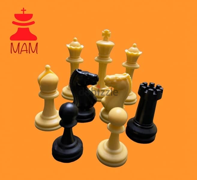 chess pieces tournament size قطع شطرنج فائقة الجوده 2