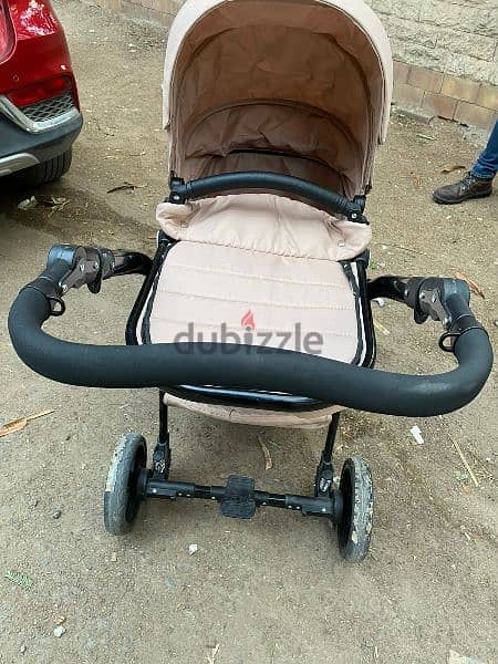 stroller and car seat 2 in 1 عربية اطفال سترولر 1