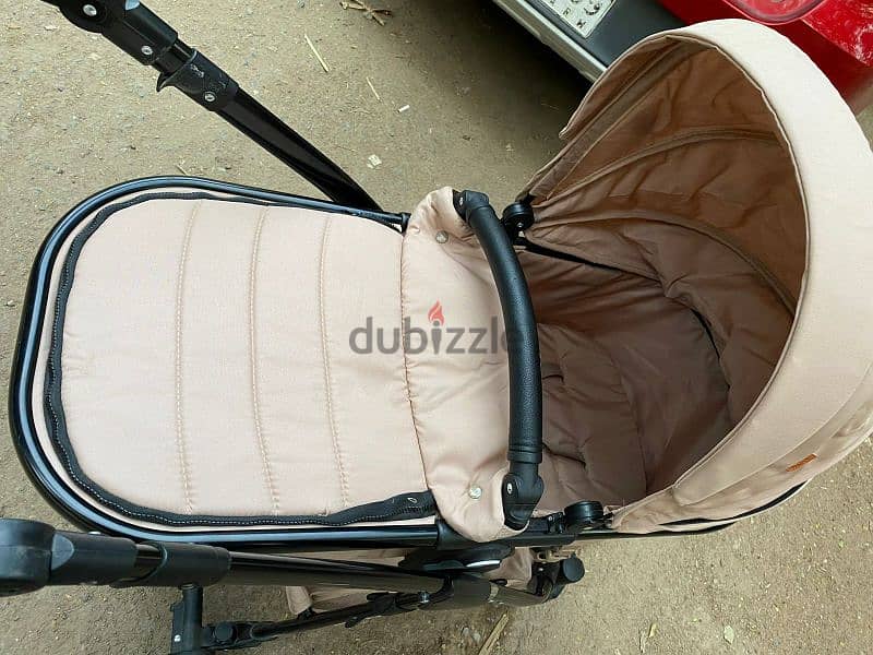 stroller and car seat 2 in 1 عربية اطفال سترولر 4