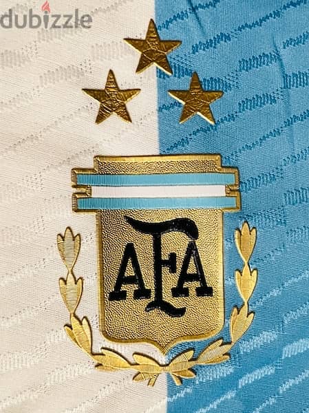 Argentina original 2022 Worldcup Winning jersey Messi 2