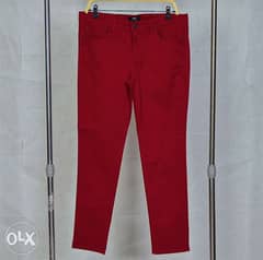 City Max Red Skinny Pants 0