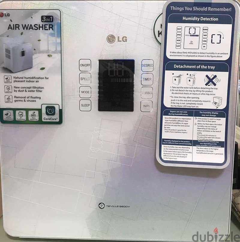 Air Washer 3iN1 LG made in korea 0