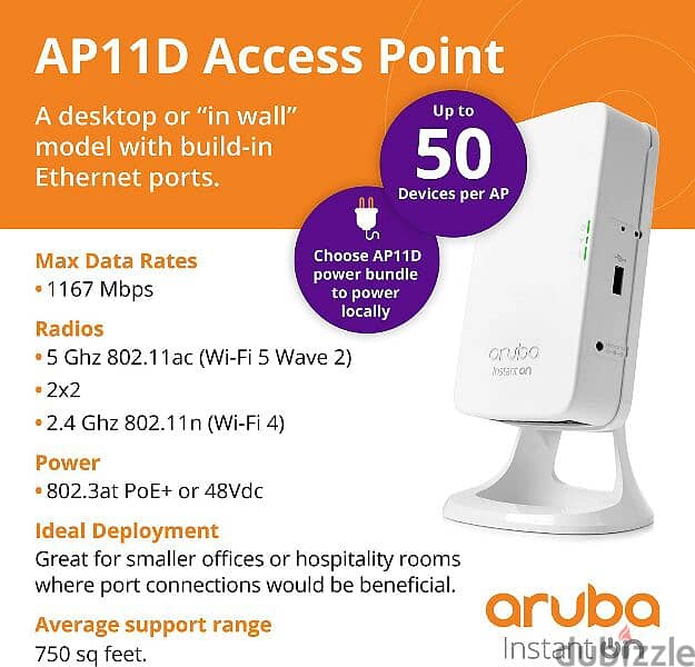 Aruba Access point AP11D New 0