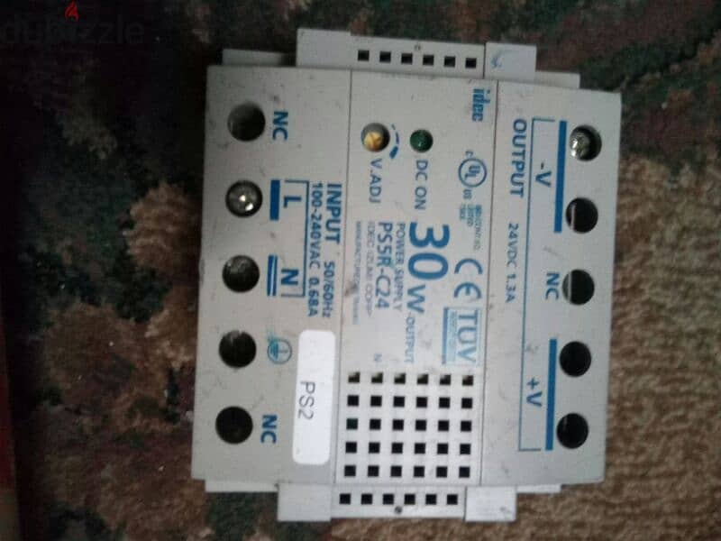 power supply 24VDC 1.3A 0