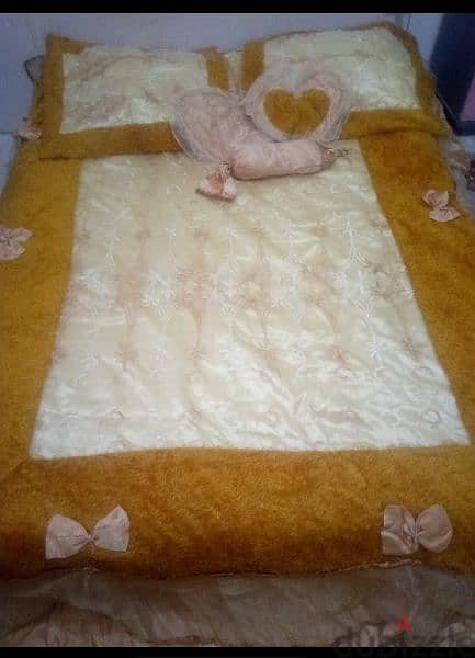 تلات مفارش  سرير كبيرو2 لسرير الاطفال يصلح عروسه استخدام  مرة واحدة 4