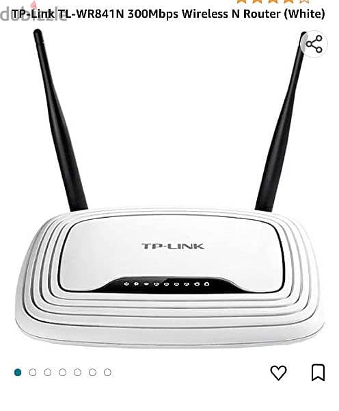 TP-Link TL-WR841N 300Mbps wireless N Router 0