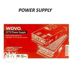 WOVO Power supply for cameras 12V/10A120W 0