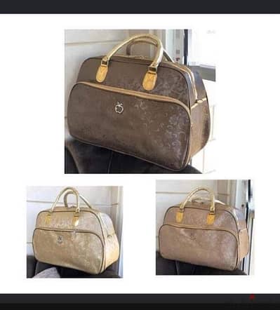 شنط حجم كبير سفر  ذهبي   travel glden big bags 50/36/20