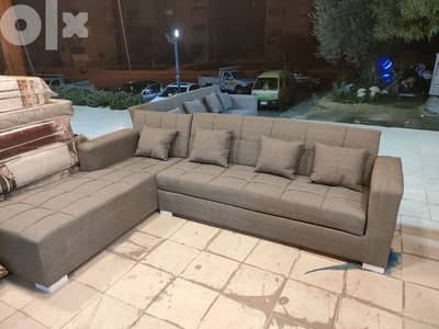ركنه سرير و سحاره و شازلونج Modern Sofa Bed with Storage